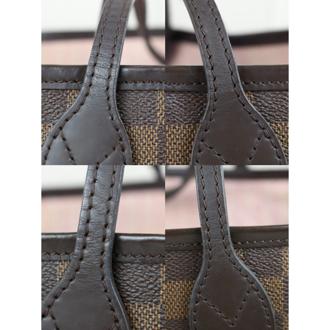 Include Entrupy Certificate of Authenticity｜Good ( Rank AB)｜Louis Vuitton Damier Neverfull MM With Pouch ｜S26052515