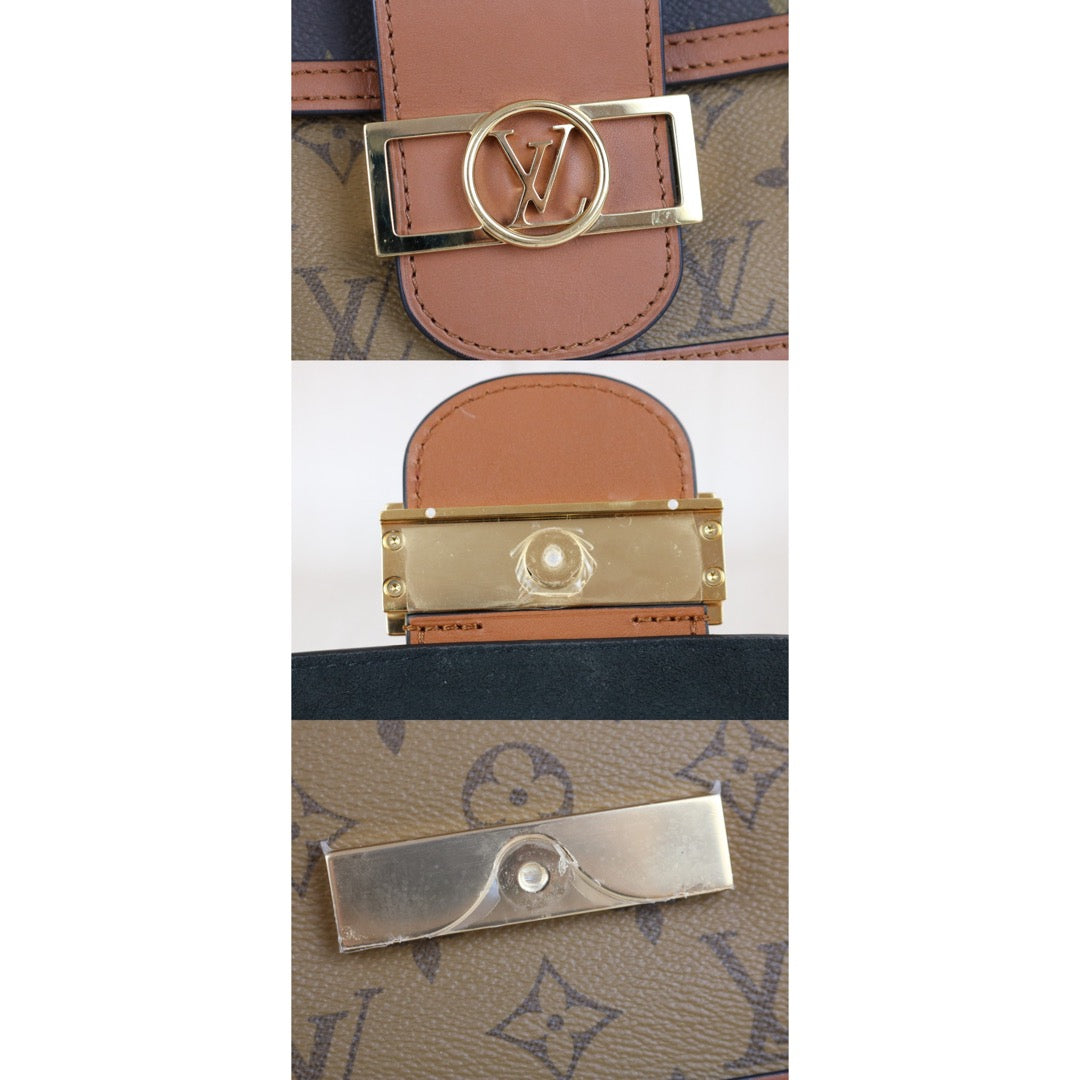 Include Entrupy Certificate of Authenticity｜Very Good ( Rank A) ｜Louis Vuitton Monogram Reverse Dauphine  WOC PM Shoulder Bag  IC Chips Model｜S26032904