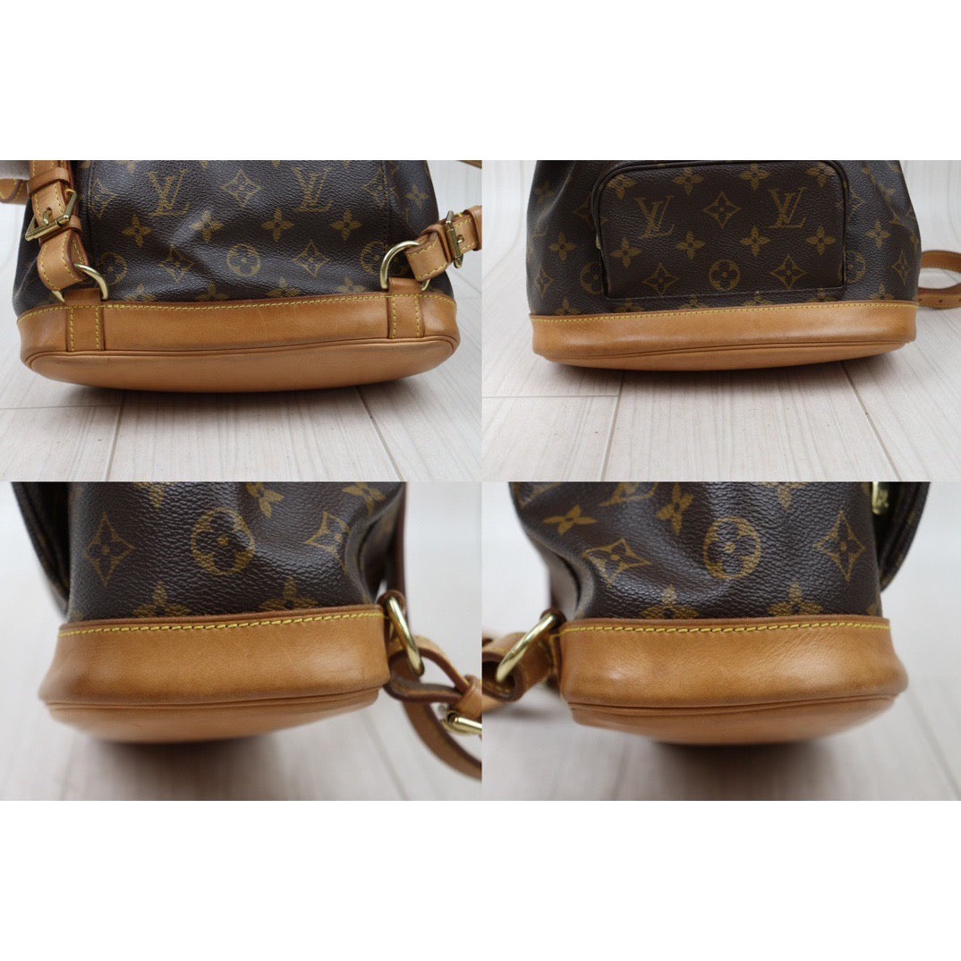 Rank AB｜ LV Monogram Montsouris MM Backpack｜24051103