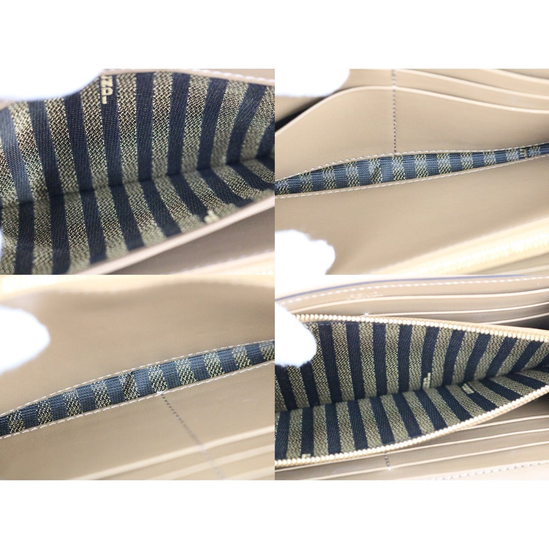 Very Good ( Rank A)｜FENDI  Zucca Mamma Continental With Chain｜S25081801