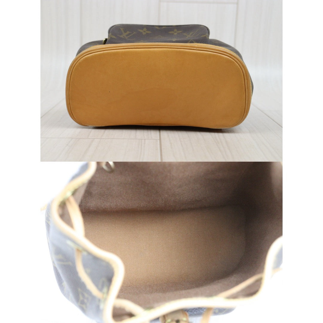 Include Entrupy Certificate of Authenticity｜Good ( Rank AB)｜ Louis Vuitton Monogram Montsouris PM Backpack｜25122206