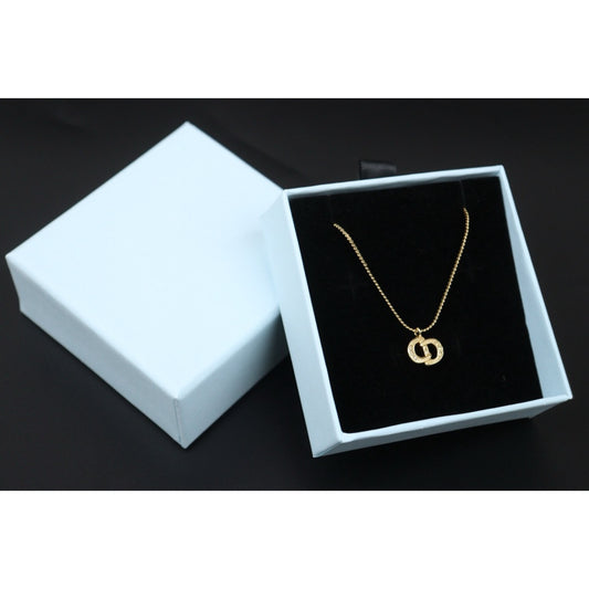 Very Good ( Rank A) ｜ Dior CD Rhinestone Necklace ｜25061919