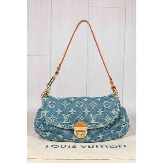 Rank AB ｜  LV Monogram Denim  Shoulder Bag  ｜S24080504