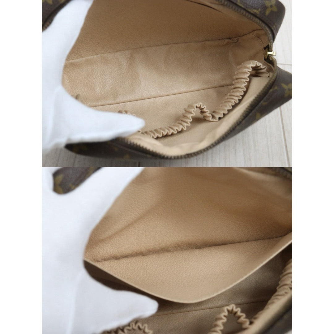 Include Entrupy Certificate of Authenticity｜Good ( Rank AB)｜ Louis Vuitton Truth Toilet 23 Monogram Makeup Pouch｜26082103