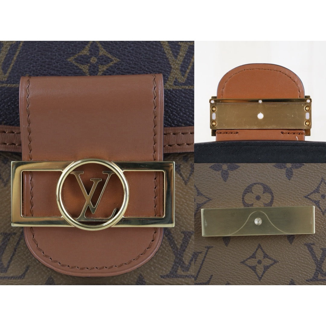 Include Entrupy Certificate of Authenticity｜Very Good ( Rank A) ｜LV Monogram Reverse Dauphine PM Shoulder Bag  IC Chips Model｜S26081702