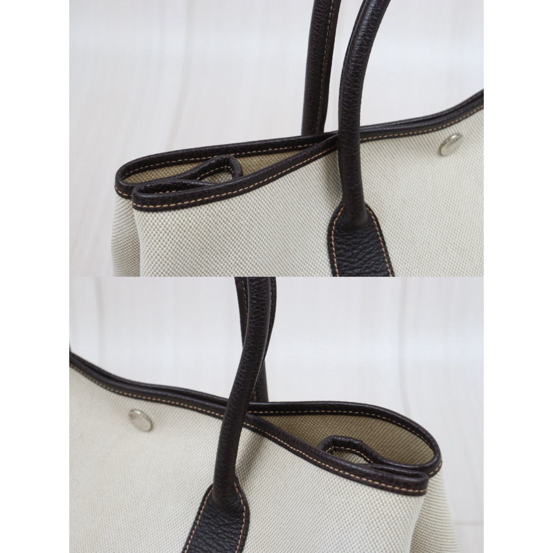 Good ( Rank AB)｜ HERMES Garden Party PM Handbag □H Stamp Made In 2004 Year｜25111308