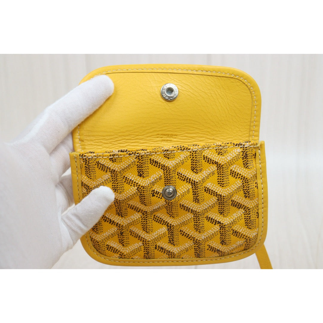 Good ( Rank AB) ｜ Goyard Anjou Vintage Mini Tote Bag Yellow Made In 2005Year｜Y25110423