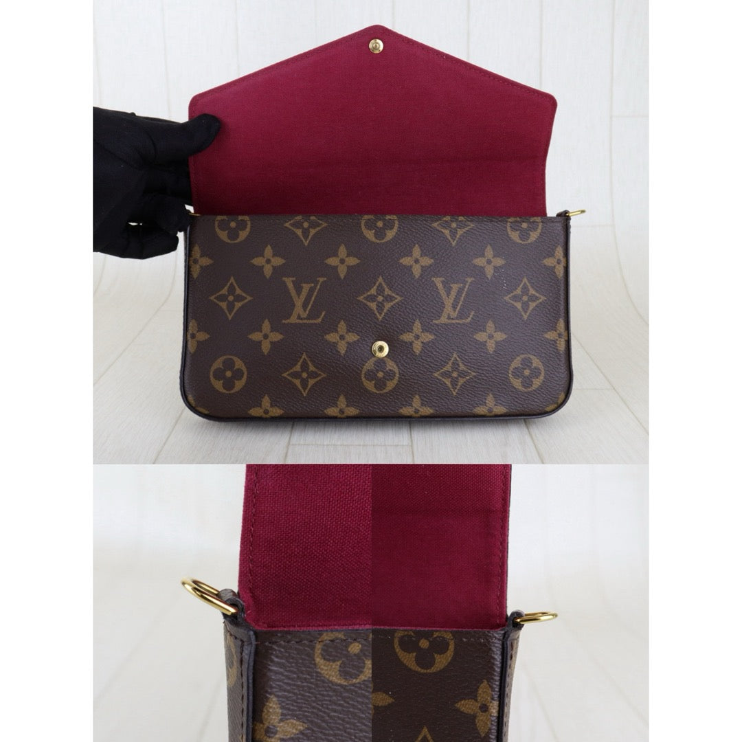 Very Good ( Rank A) ｜LV Monogram Pochette Felicie Shoulder Bag IC chip｜H24112116