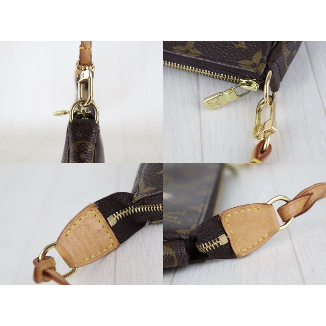 Include Entrupy Certificate of Authenticity｜Good ( Rank AB) ｜ Louis Vuitton Takashi Murakam Monogram Panda Pochette Accessoire｜S26083021