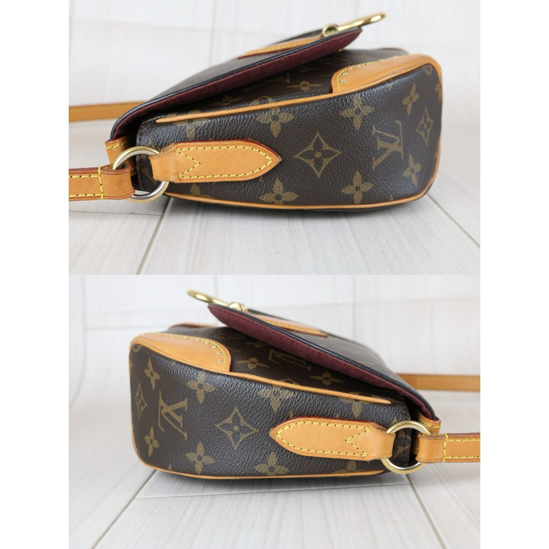 Good ( Rank AB)｜ LV Monogram Saint Cloud Rivet Shoulder Bag No Tassel｜X25062201