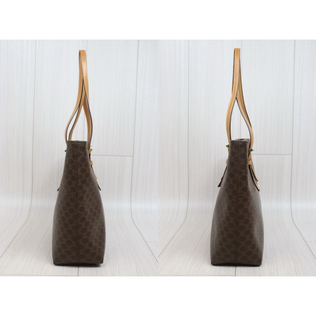 Include Entrupy Certificate of Authenticity｜Good ( Rank AB)｜CELINE Macadam Tote Bag  ｜26052603