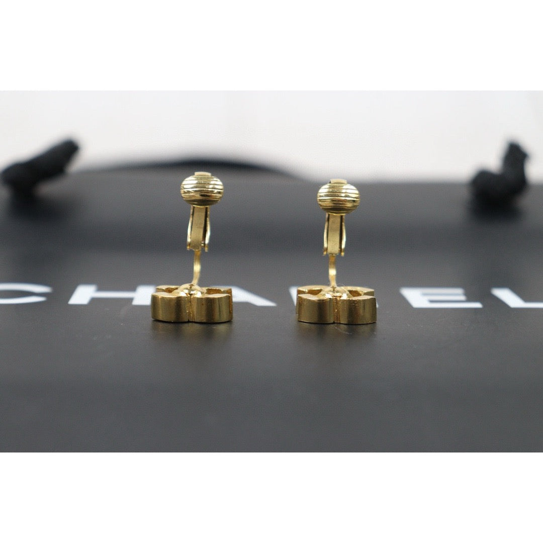 Very Good ( Rank A) ｜CHANEL COCO Earrings 18k Gold Plated ｜24112103