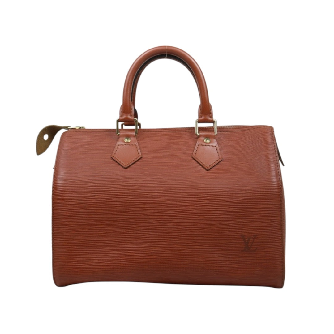 Good ( Rank AB)｜ LV Epi Speedy 25 Hand Bag Brown｜25051325