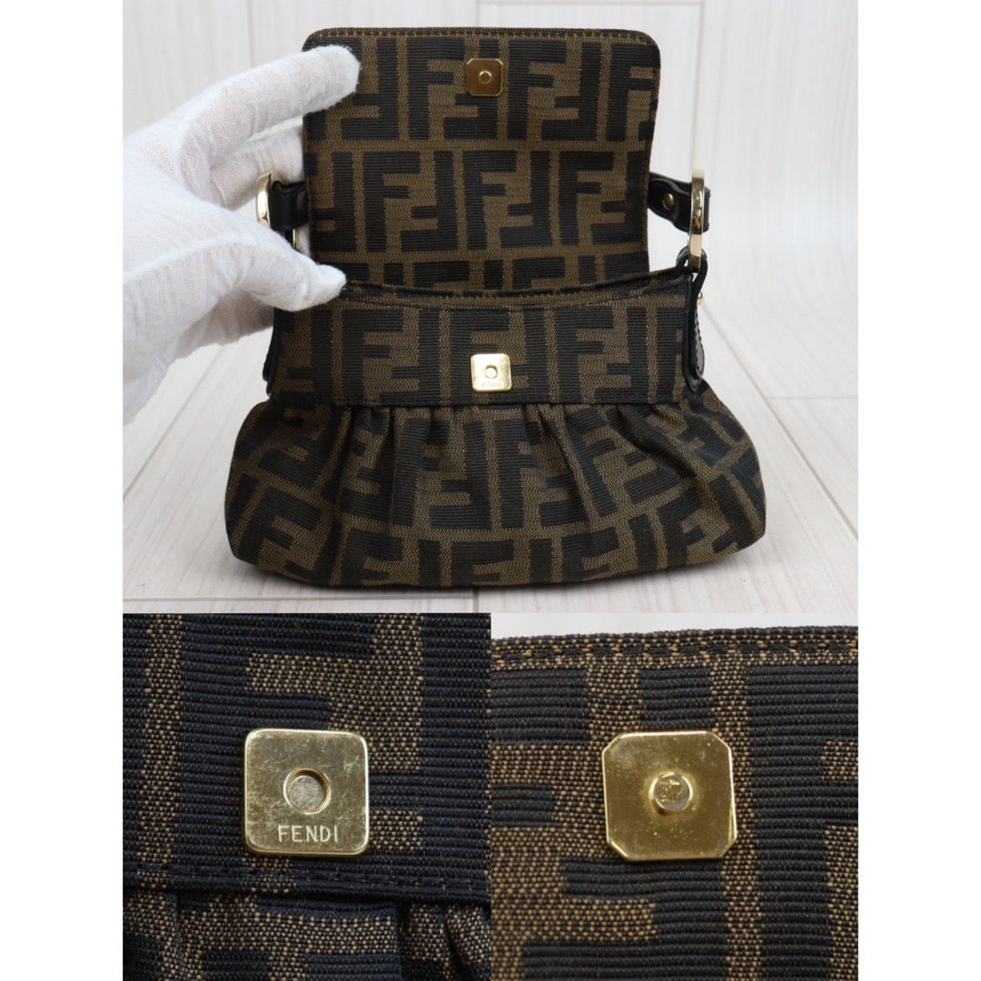 Rank A｜ FENDI Mini Zucca Mamma Hand Bag ｜24031211