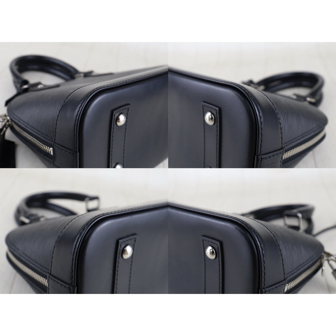Very Good ( Rank A)｜LV Epi Alma BB HandBag Shoulder Bag Black IC Chips Model｜S25052803