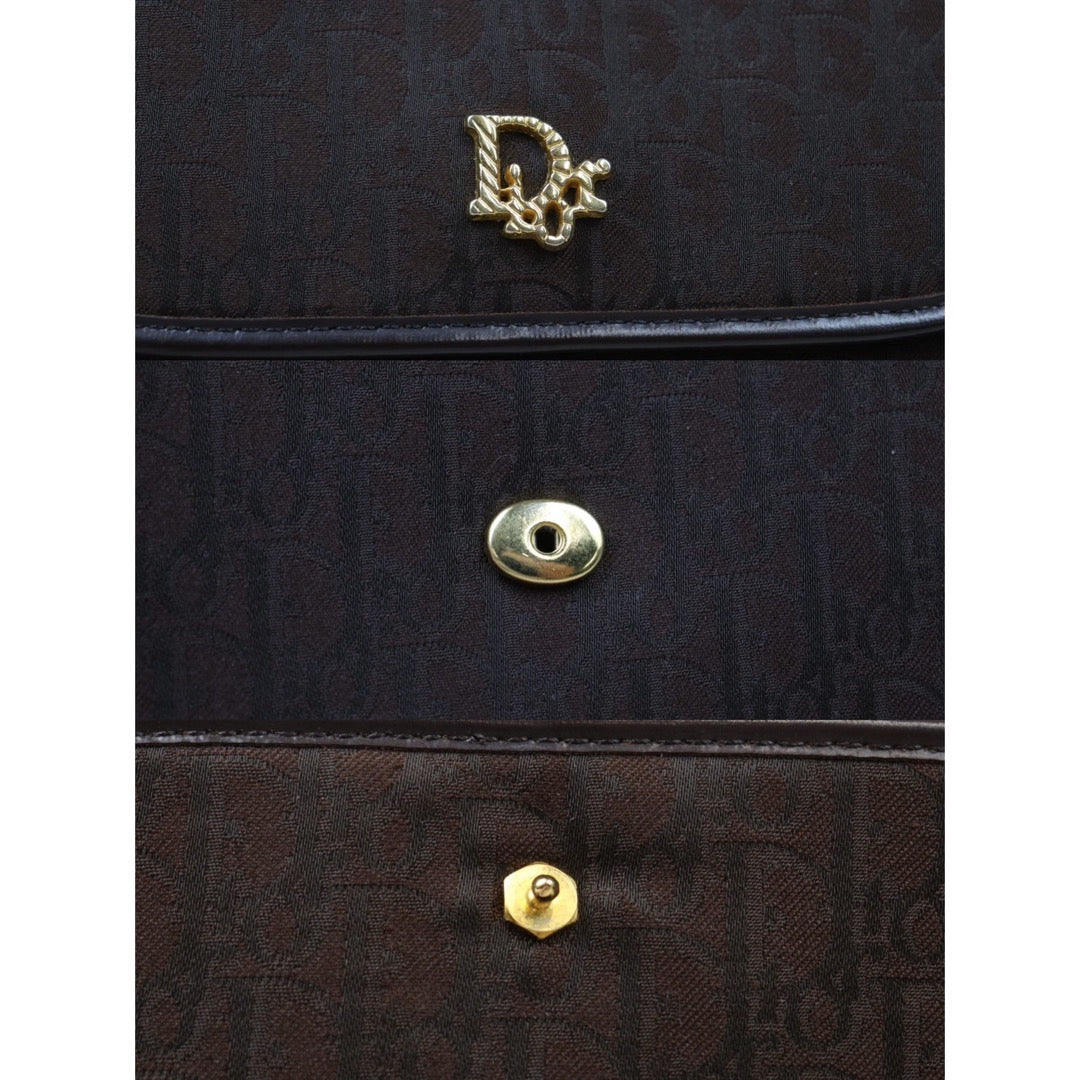 Rank A ｜ Dior Vintage Shoulder Bag Brown｜24061314