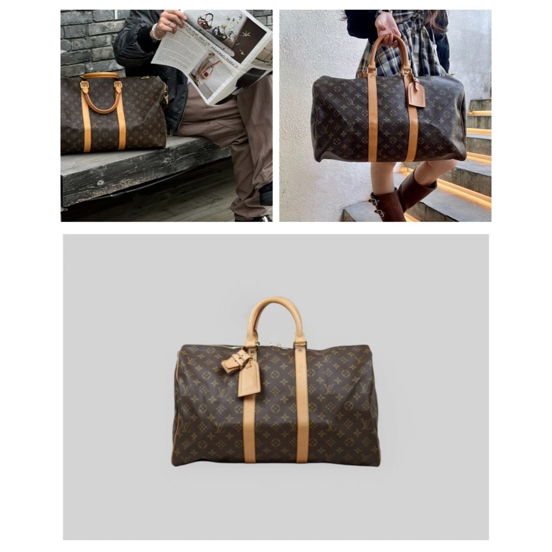 Good ( Rank AB)｜ LV Monogram Keypol Bandrière 45｜25020401