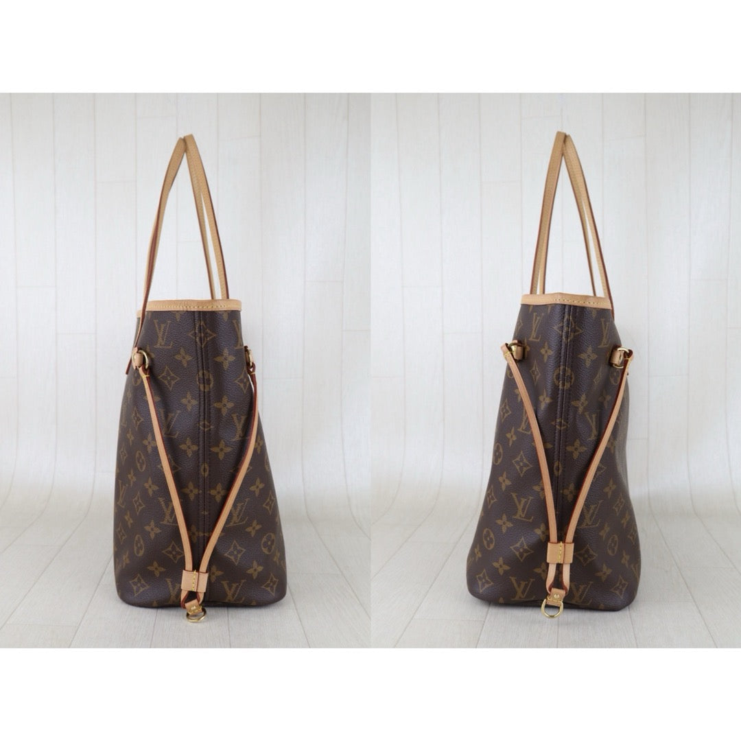 Include Entrupy Certificate of Authenticity｜Very Good ( Rank A)｜ Louis Vuitton Monogram Neverful MM ShoulderBag With Pouch  IC Chips Model｜S26052514