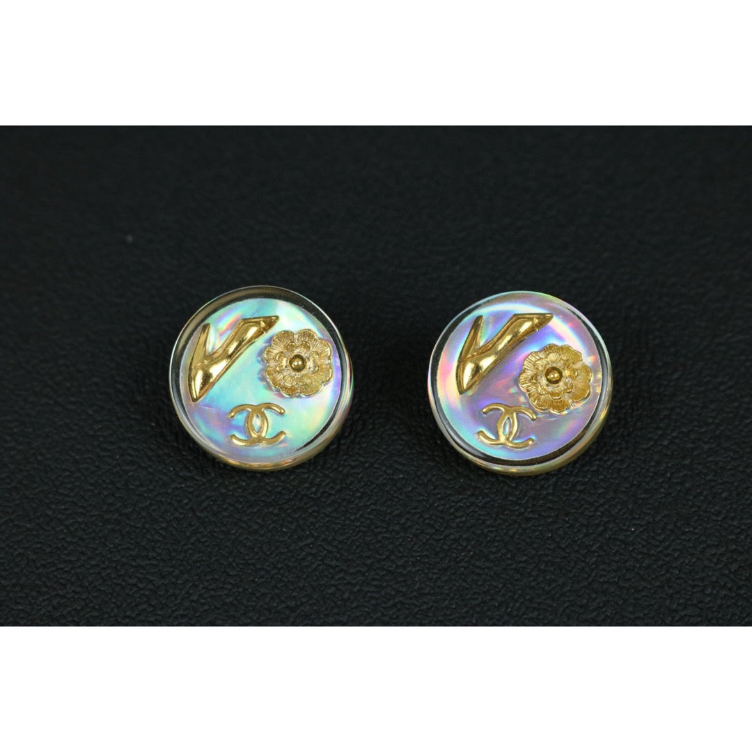 Very Good ( Rank A)｜CHANEL Laser Series Earrings｜X25032003