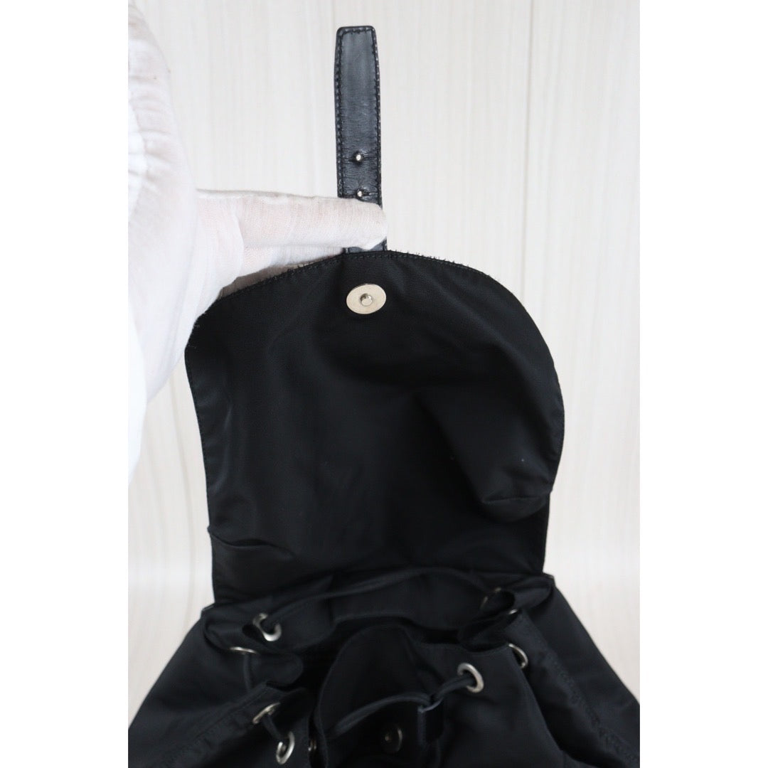 Rank AB｜Prada Nylon Backpack Medium Black｜23101908