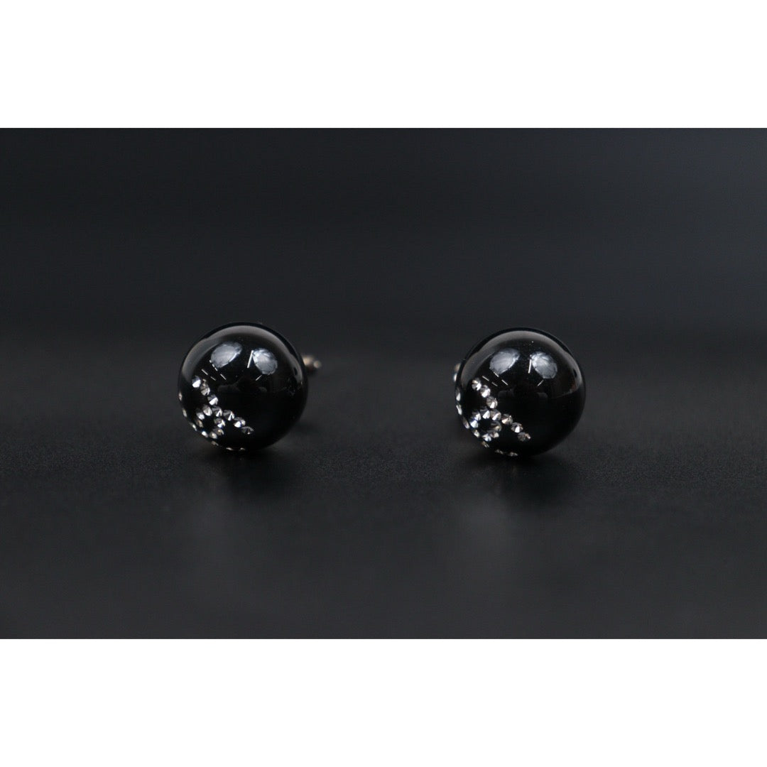 Very Good ( Rank A) ｜CHANEL 22P COCO Mark Rhinestone Earrings Made In 2021Year｜V25121110