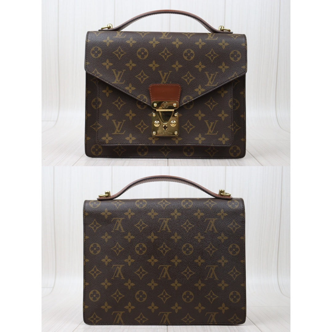 Rank AB｜ LV Monogram Monceau28 Shoulder Bag ｜24051318