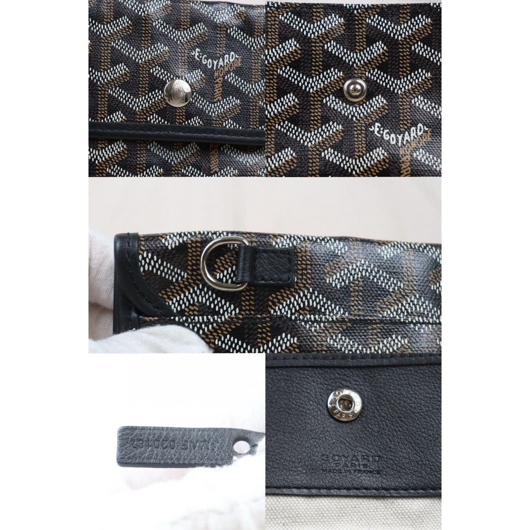 Good ( Rank AB)｜ Goyard Saint-Louis GM Tote Bag Black｜S24092808