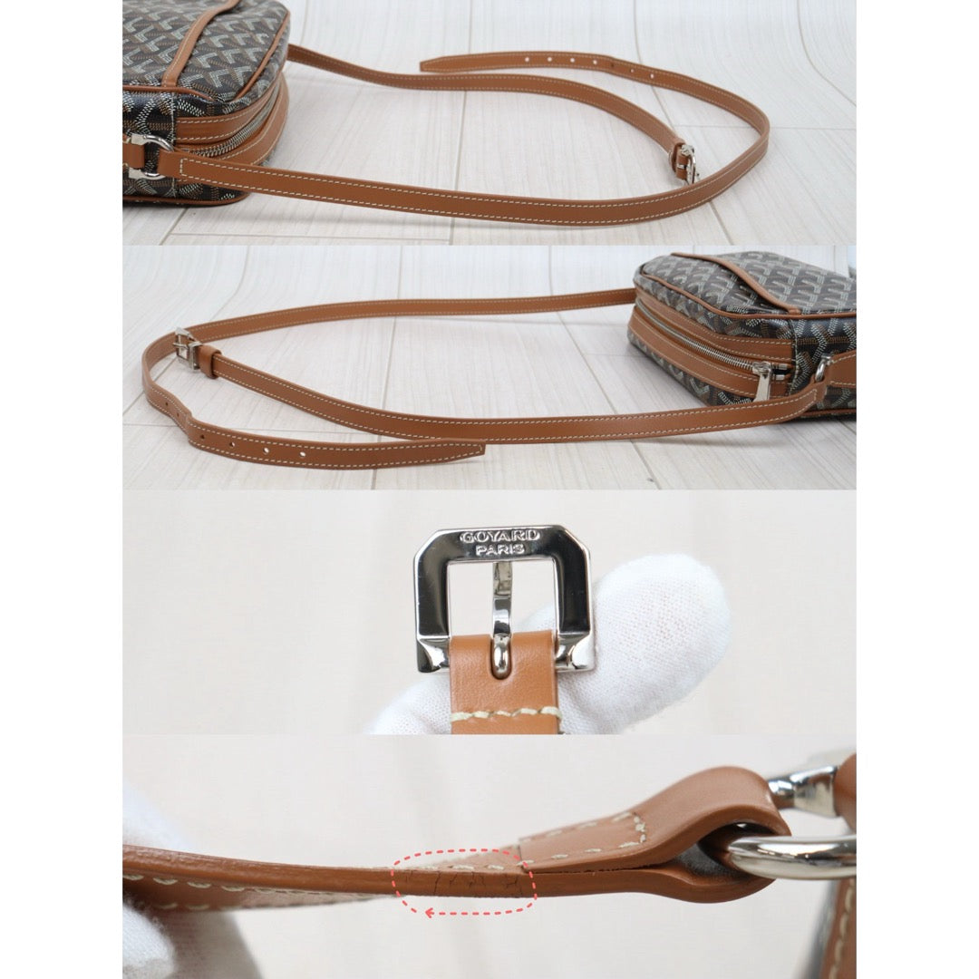 Very Good ( Rank A) ｜ Goyard Cap Vert Shoulder Bag Brown｜S25110310