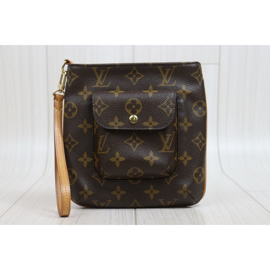Include Entrupy Certificate of Authenticity｜Very Good ( Rank A)｜ Louis Vuitton Monogram Partition Pouch ｜26062606