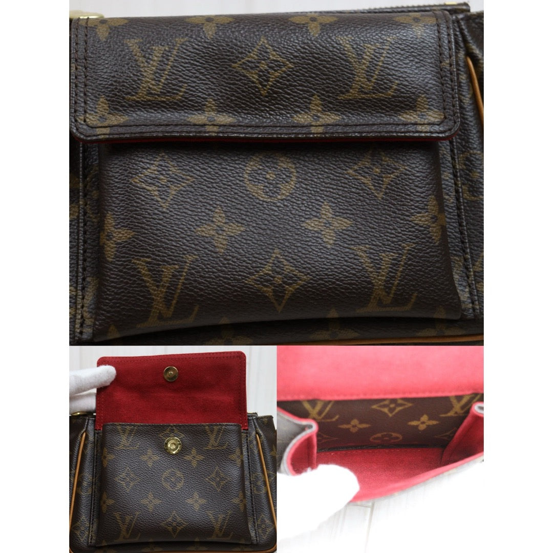 Include Entrupy Certificate of Authenticity｜Good ( Rank AB)｜Louis Vuitton Monogram Viva cite PM  Shoulder Bag｜26031602