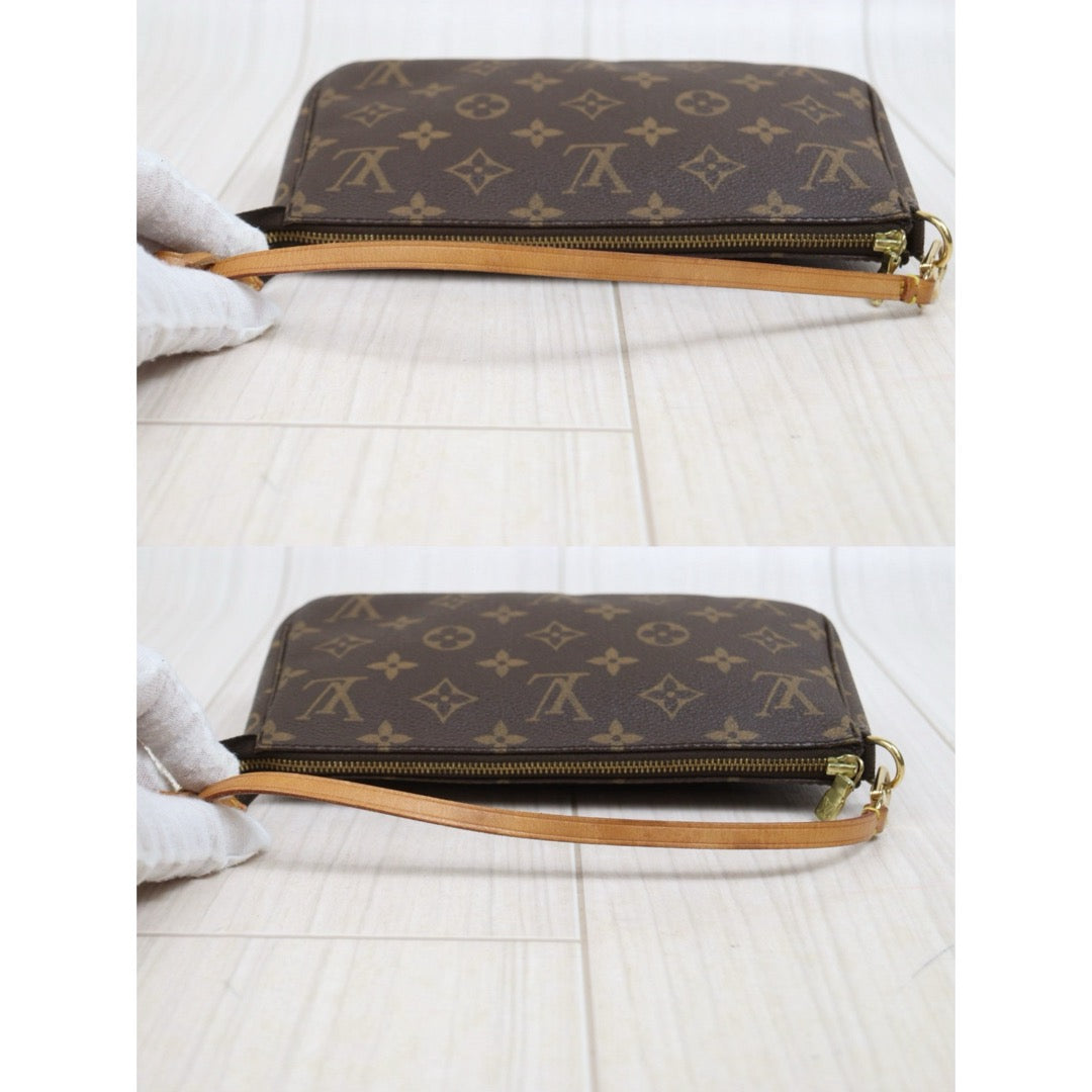 Include Entrupy Certificate of Authenticity｜Good ( Rank AB)｜Louis Vuitton Monogram Pochette Accessoires ｜26052804