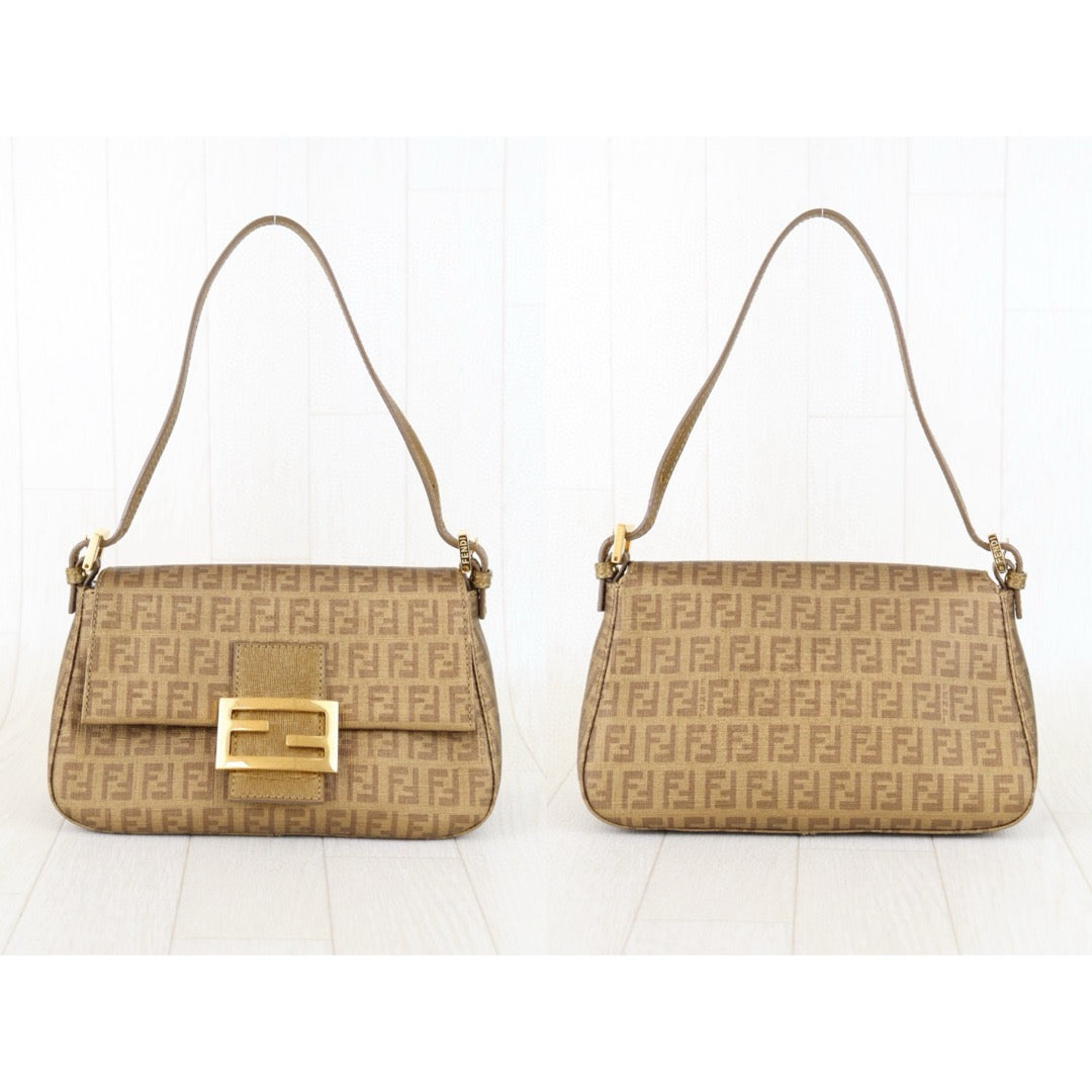 Very Good ( Rank A)｜ FENDI Mamma Baguette Shoulder Bag  Gold Hardware｜Y25011005