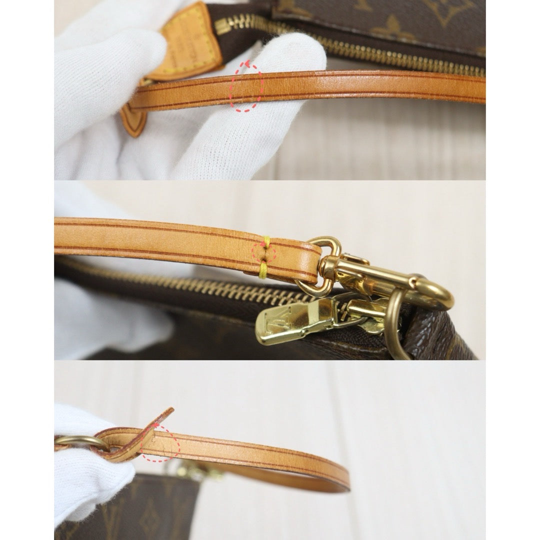 Include Entrupy Certificate of Authenticity｜Good ( Rank AB)｜Louis Vuitton Monogram Pochette Accessoire  ｜26081810