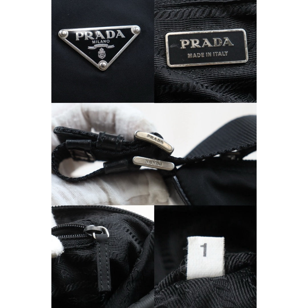 Good ( Rank AB)｜Prada Nylon ShoulderBag Black｜V25061206