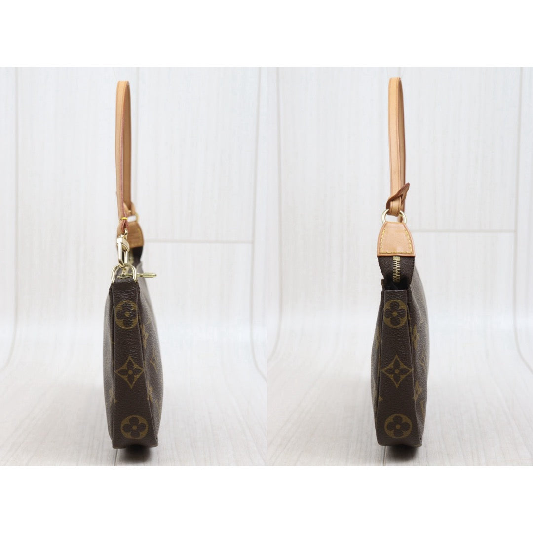 Include Entrupy Certificate of Authenticity｜Very Good ( Rank A)｜Louis Vuitton Monogram Pochette Accessoires ｜26051810