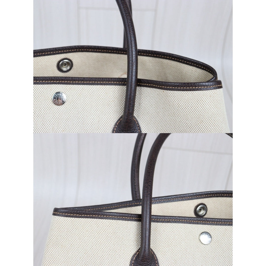 Very Good ( Rank A)｜ HERMES Garden Party PM Handbag □I Stamp Made In 2005 Year｜25091208