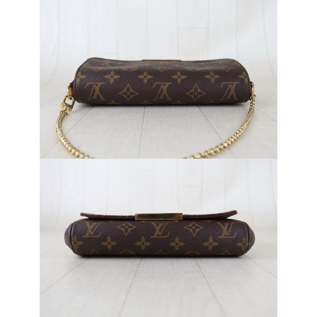 Include Entrupy Certificate of Authenticity｜Good ( Rank AB)｜Louis Vuitton Monogram Favorite PM ShoulderBag ｜S26072516