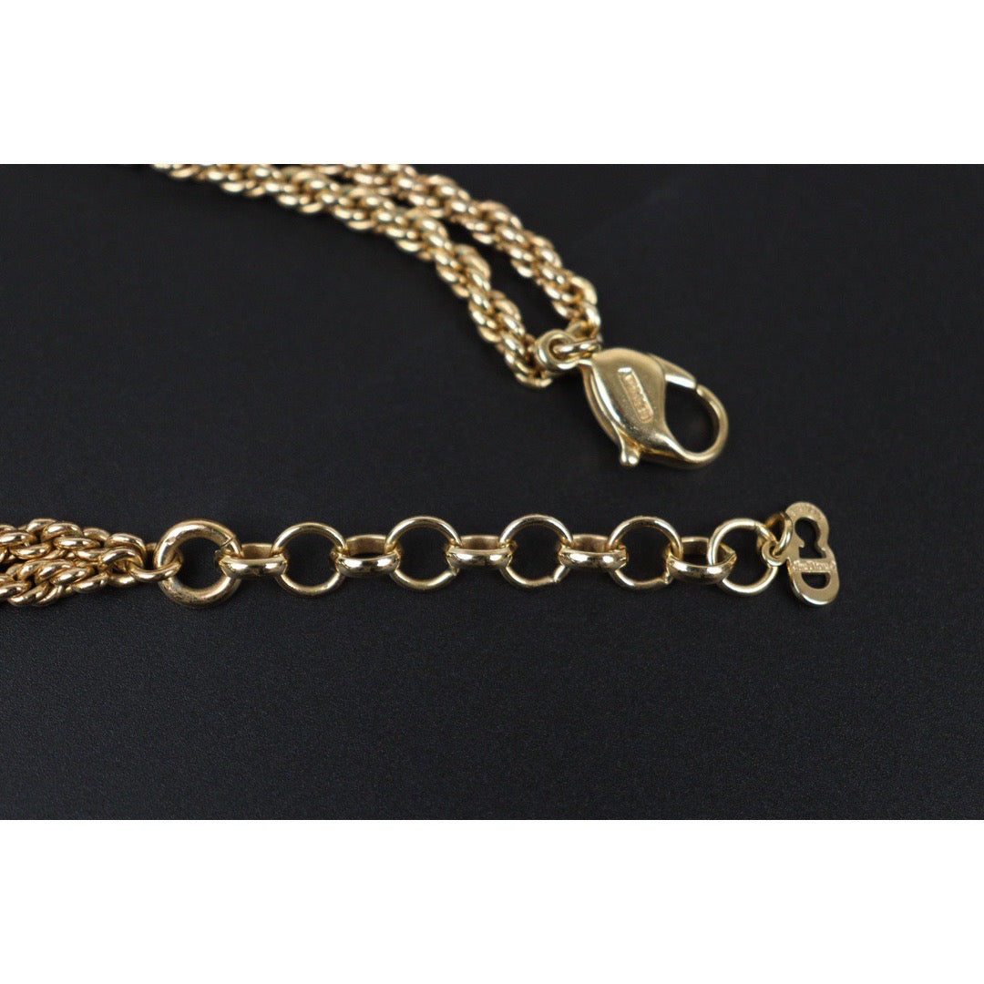 Very Good ( Rank A) ｜ Dior  Necklace Gold Plated ｜Q24041505