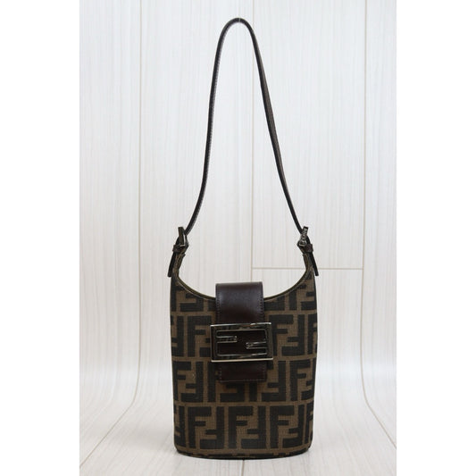 Very Good ( Rank A)｜ FENDI Zucca Mini Potato Case Shoulder Bag ｜26021905