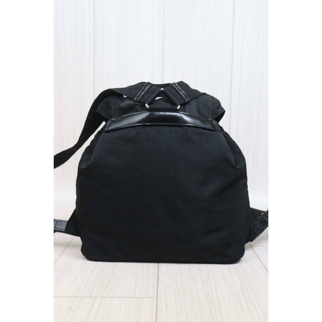 Include Entrupy Certificate of Authenticity｜Good ( Rank AB)｜Prada Nylon Backpack Small  Black｜26061809
