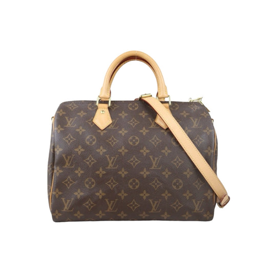 Rank A｜ LV Monogram Speedy 30 Hand Bag Shoulder Bag｜S24071416