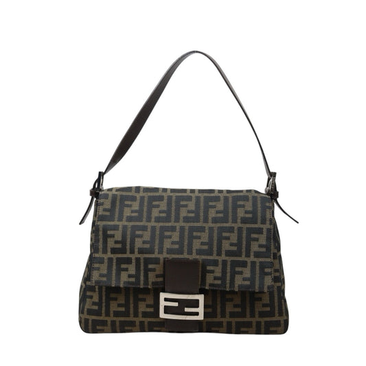 Very Good ( Rank A) ｜ FENDI Zucca Mamma Baguette Shoulder Bag ｜24110737