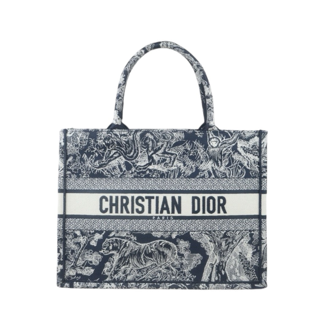 Very Good ( Rank A)｜  Dior Canvas Embroidered Totedbag  ｜P24083001