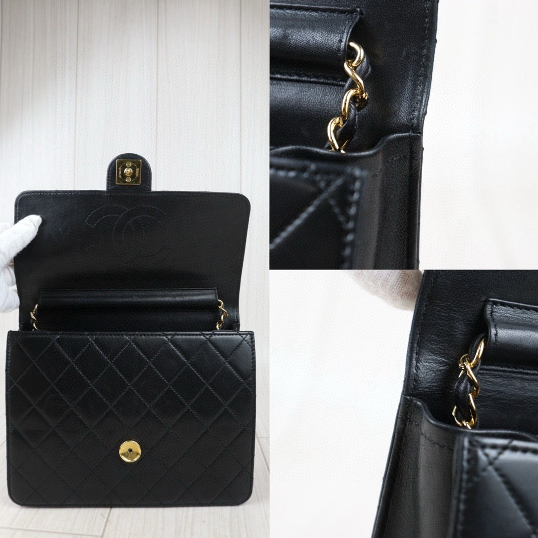 Good ( Rank AB)
 ｜ CHANEL  Lamb Skin Chain CF 22 Shoulder Bag Made in 1997-1999Year ｜W24080910