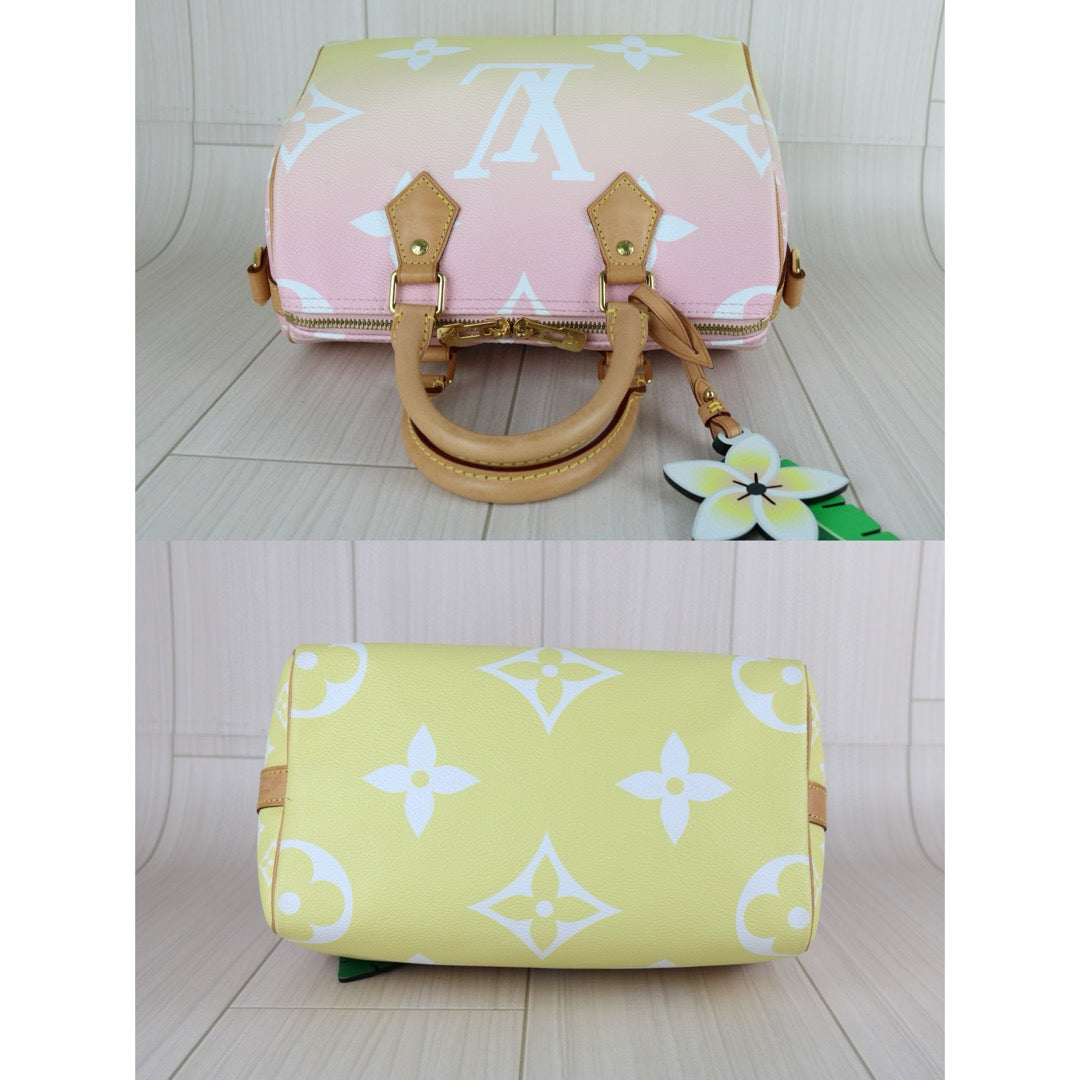 Good ( Rank AB)｜LV Monogram speedy25 Gradient color Limited edition Handbag WithShoulder Bag｜Counter Price ￥306,900JPY（Discontinued）｜B25030105