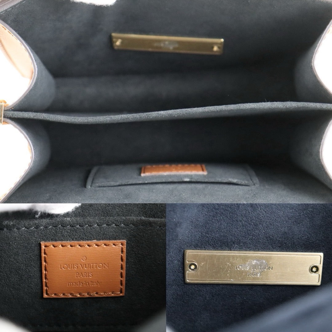 Include Entrupy Certificate of Authenticity｜Very Good ( Rank A) ｜LV Monogram Reverse Dauphine PM Shoulder Bag  IC Chips Model｜S26081702
