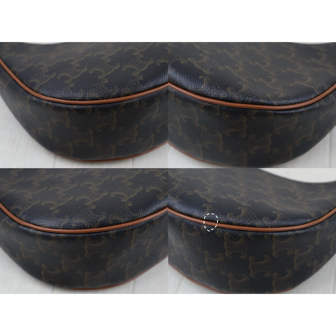 Very Good ( Rank A) ｜ CELINE Macadam AVA Triomphe Canvas Shoulder Bag｜S25121106