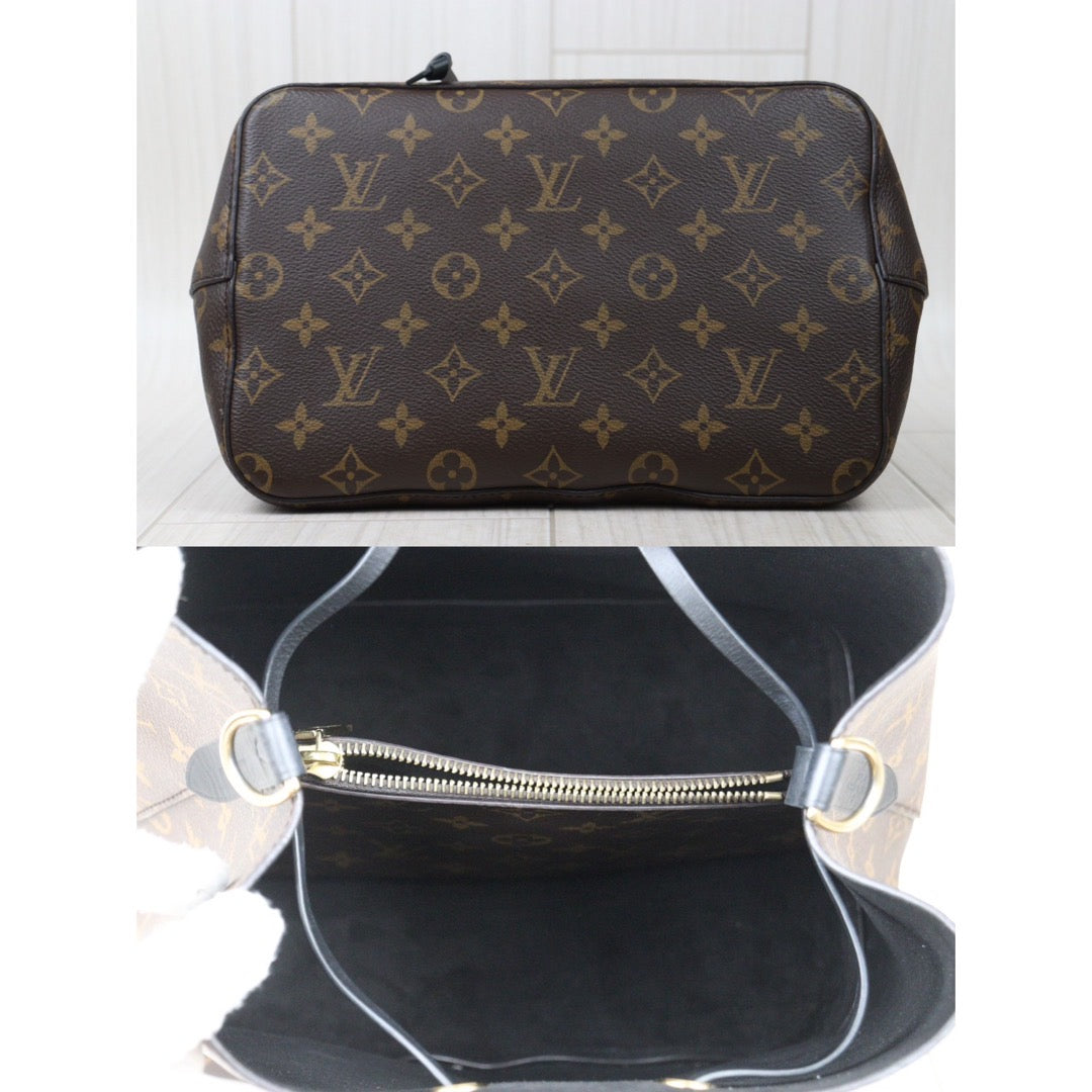 Rank A ｜ LV Monogram Shoulder Bag Black｜24062012