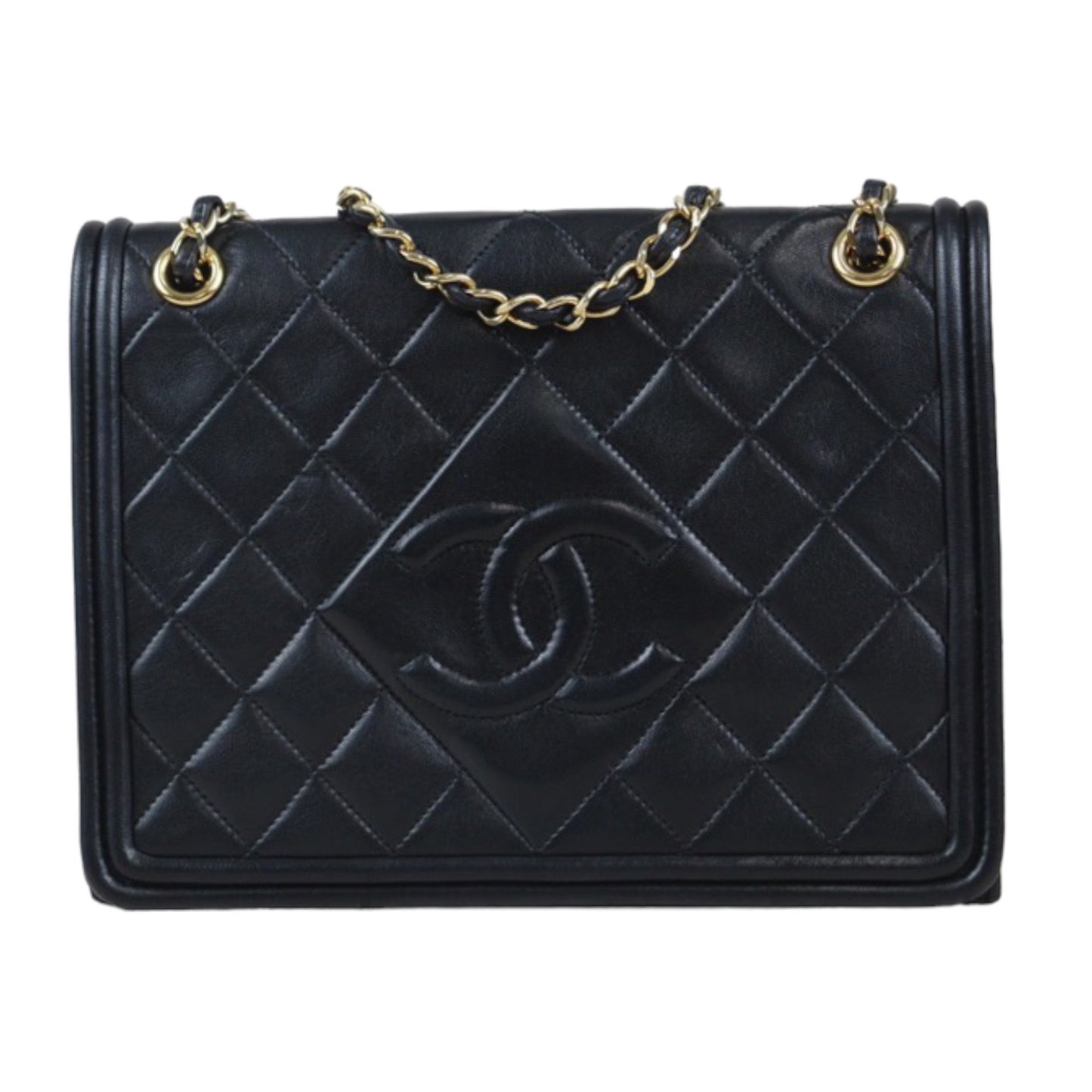 Rank AB ｜ CHANEL Vintage Matrasse 23 Shoulder Bag Black Made In 1989～1991 Year｜23092810