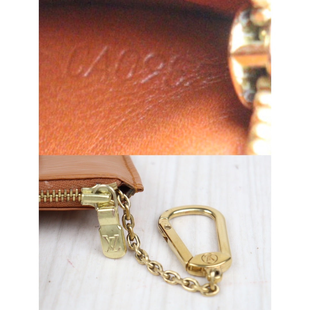 Rank AB ｜LV Epi Pochette Kure Coin Case Key Case ｜23111403